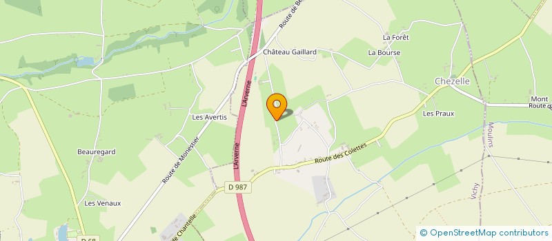 localisation de l'entreprise CASTRO EVENTS  CHEZELLE