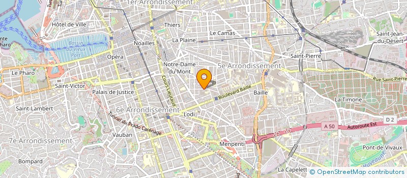 localisation de l'entreprise CASTRO RENOVATION CONSTRUCTION à MARSEILLE