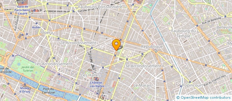 localisation de l'entreprise CASTUP FRANCE à PARIS