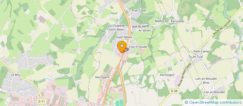 localisation de l'entreprise CASTY  SAINT-QUAY-PERROS