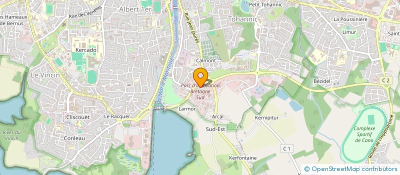 localisation de l'entreprise CASUAL à VANNES