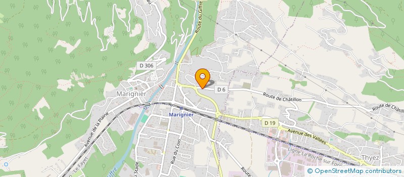 localisation de l'entreprise CASULSIE TREMA  MARIGNIER