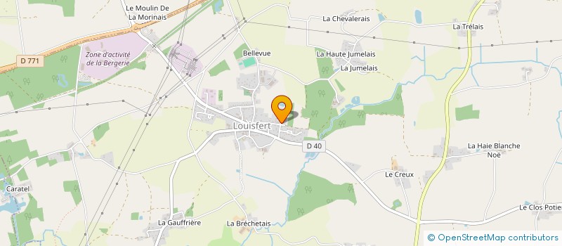 localisation de l'entreprise CASYLOKI  LOUISFERT