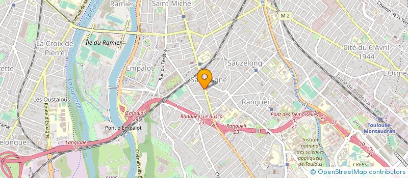 localisation de l'entreprise CASZALOT DISTRIBUTION à TOULOUSE