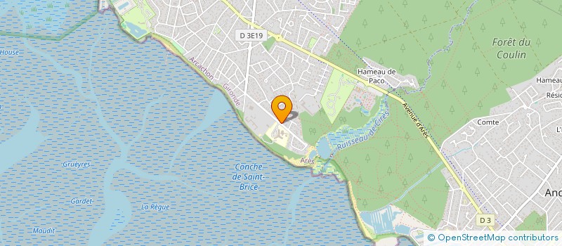 localisation de l'entreprise CAT 15  ARES