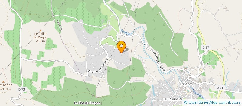 localisation de l'entreprise CAT 3M à LES ARCS