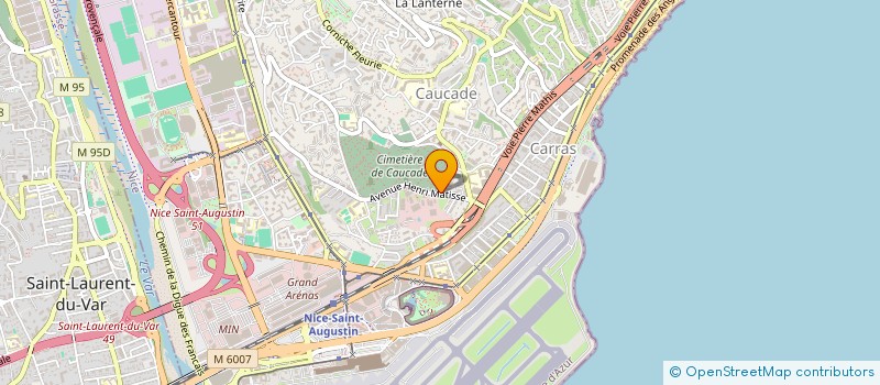 localisation de l'entreprise CAT 5 TECHNOLOGIES à NICE
