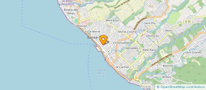 localisation de l'entreprise CAT ALIZES  BASSE-TERRE