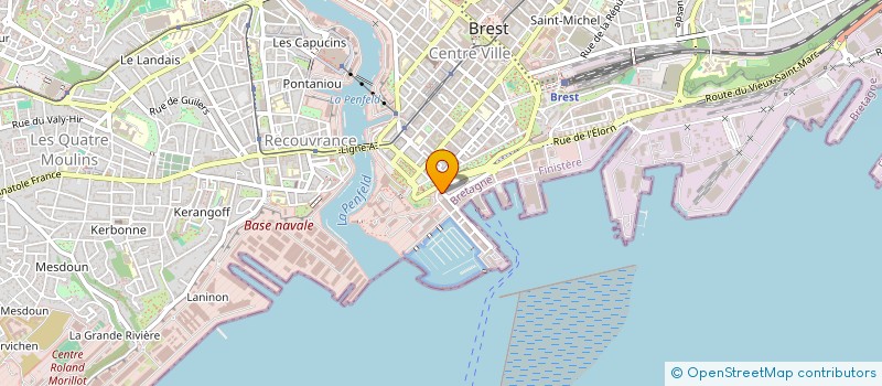 localisation de l'entreprise CAT CAR à BREST