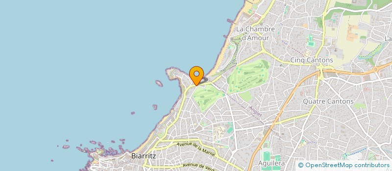 localisation de l'entreprise CAT ET COT à BIARRITZ