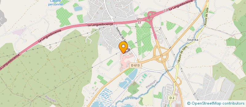 localisation de l'entreprise CAT ET LION  POUSSAN