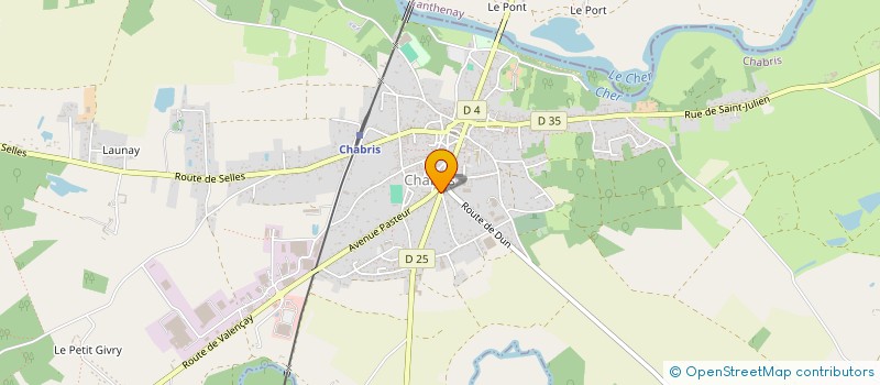 localisation de l'entreprise CAT'ETOILES à CHABRIS