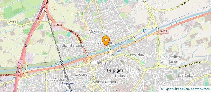 localisation de l'entreprise CAT EXPERTISE  PERPIGNAN