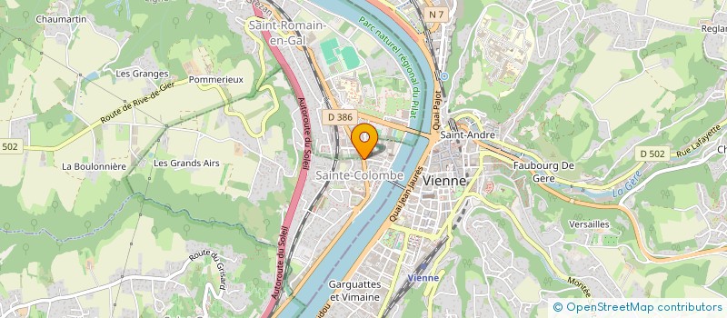 localisation de l'entreprise CAT II  SAINT-ROMAIN-EN-GAL