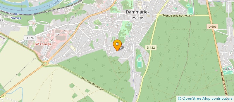 localisation de l'entreprise CAT LIGHT à DAMMARIE-LES-LYS