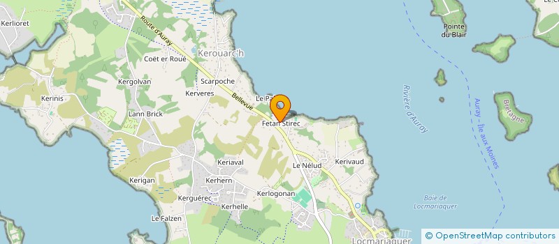 localisation de l'entreprise CAT MARINE SARL  LOCMARIAQUER