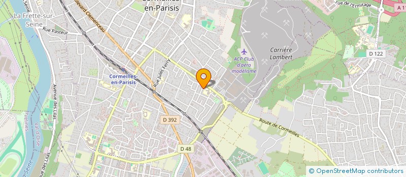 localisation de l'entreprise CAT ONE  CORMEILLES-EN-PARISIS