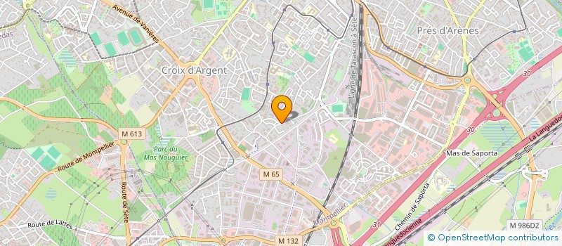 localisation de l'entreprise CAT ONE à MONTPELLIER