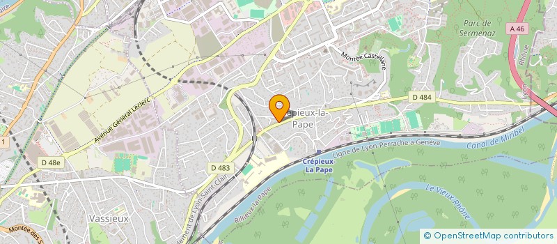 localisation de l'entreprise CAT'S COCOON  RILLIEUX-LA-PAPE