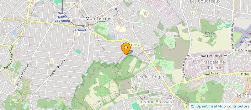 localisation de l'entreprise CAT'S-HOME à MONTFERMEIL