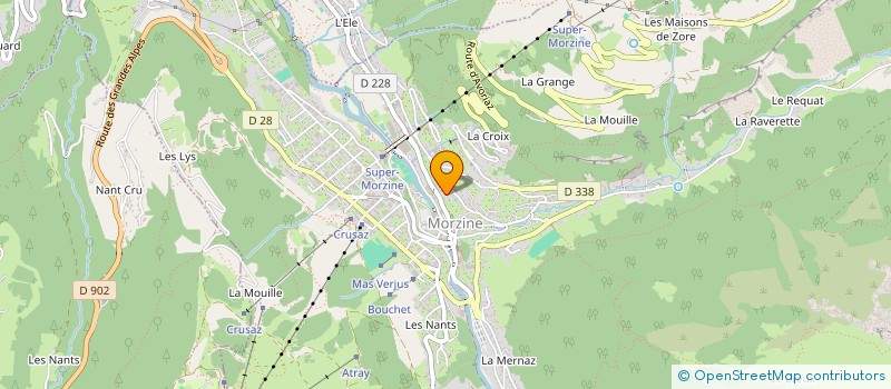 localisation de l'entreprise CAT SEARBY à MORZINE