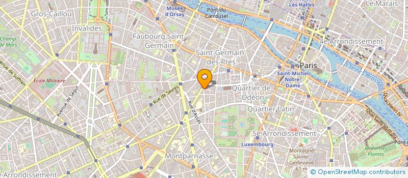 localisation de l'entreprise CATA OCEAN à PARIS