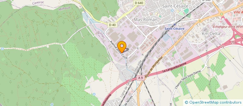 localisation de l'entreprise CATA VANA DISTRIBUTION à NIMES