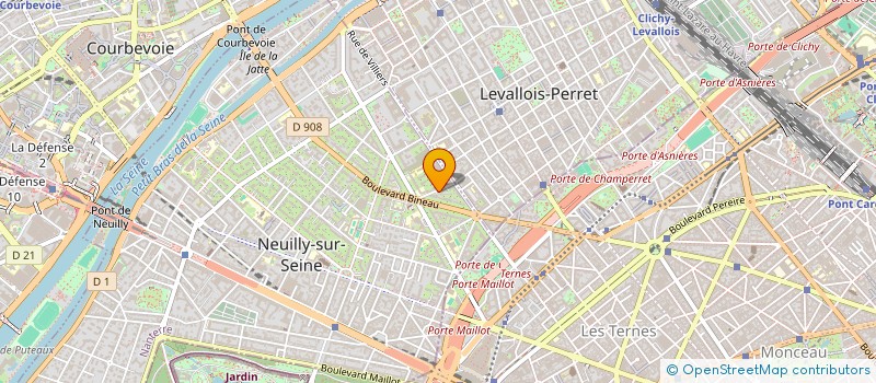 localisation de l'entreprise CATABAMA à NEUILLY-SUR-SEINE