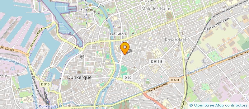 localisation de l'entreprise CATABATIQUE à DUNKERQUE