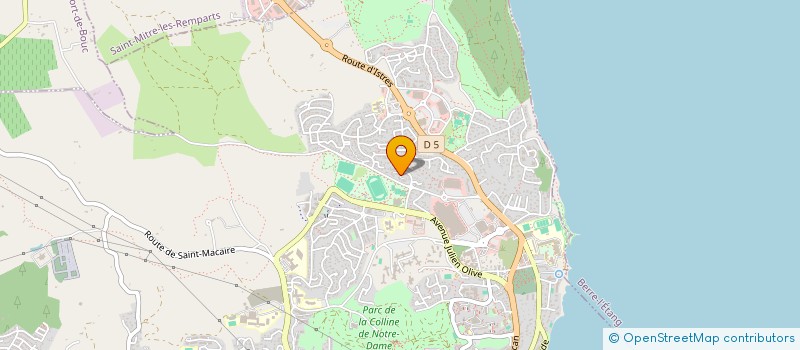 localisation de l'entreprise CATABIANCO à MARTIGUES