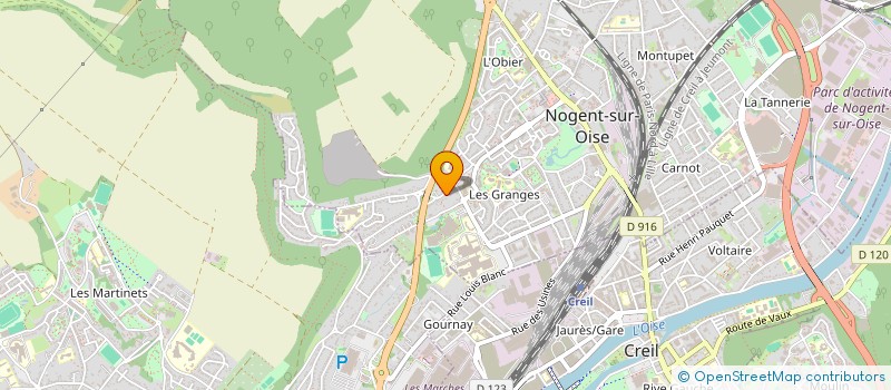 localisation de l'entreprise CATAKLI à NOGENT-SUR-OISE