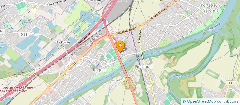 localisation de l'entreprise CATAKLI  ROQUES