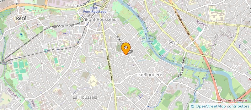 localisation de l'entreprise CATALA  REZE