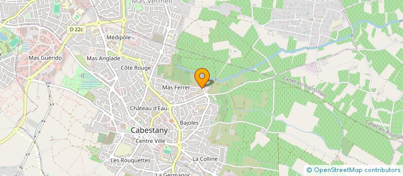 localisation de l'entreprise CATALA ROURE  CABESTANY