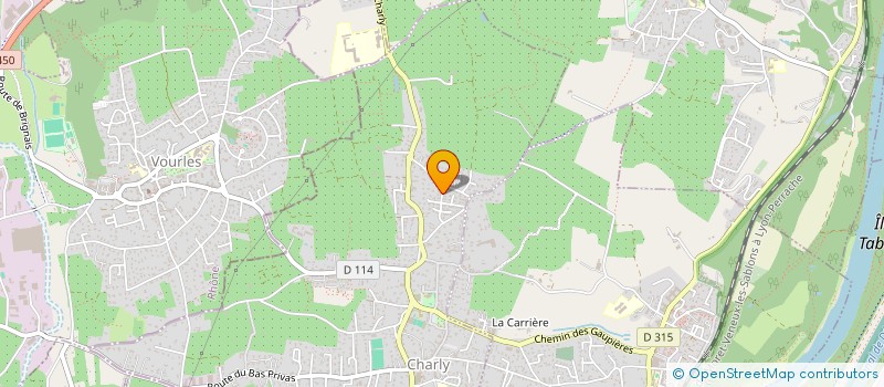 localisation de l'entreprise CATALAMA  CHARLY