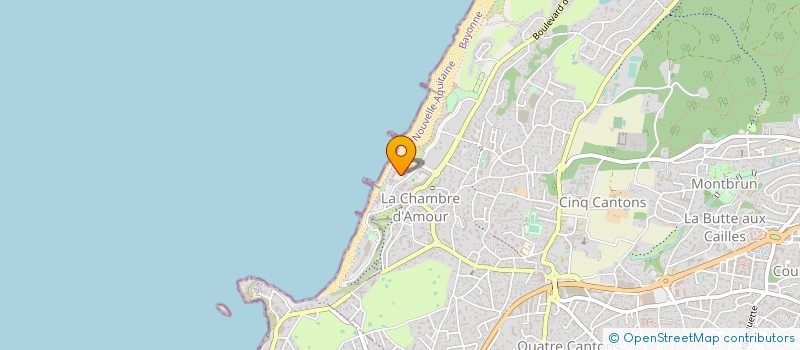 localisation de l'entreprise CATALAN 64  ANGLET