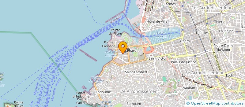 localisation de l'entreprise CATALAN FORME CONSULTANT à MARSEILLE