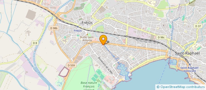 localisation de l'entreprise CATALAN PARTICIPATIONS à FREJUS