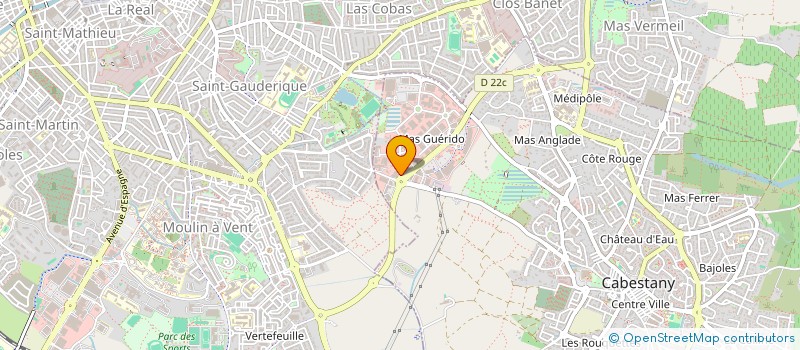 localisation de l'entreprise CATALAN'S FOOT à CABESTANY