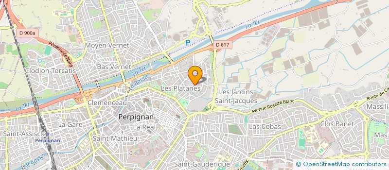 localisation de l'entreprise CATALANE LYCEENNE D'ANIMATION ET DE RESTAURATION à PERPIGNAN