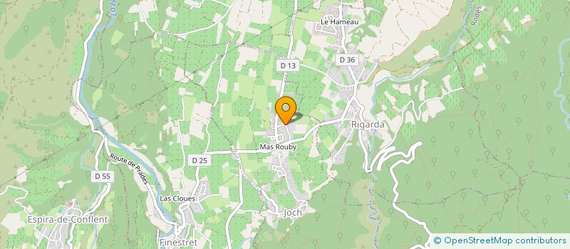 localisation de l'entreprise CATALANS TOURS à JOCH