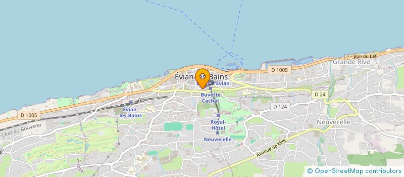 localisation de l'entreprise CATALDO  EVIAN-LES-BAINS