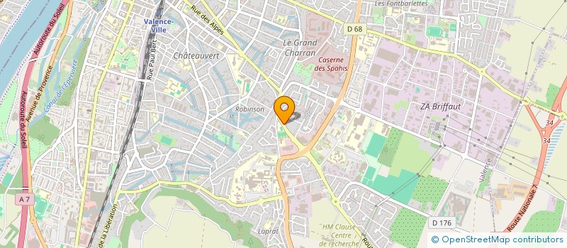 localisation de l'entreprise CATALEYA  VALENCE