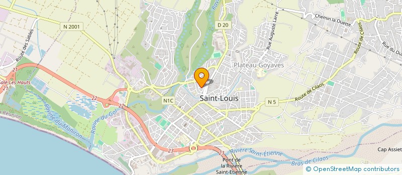 localisation de l'entreprise CATALEYA  SAINT-LOUIS