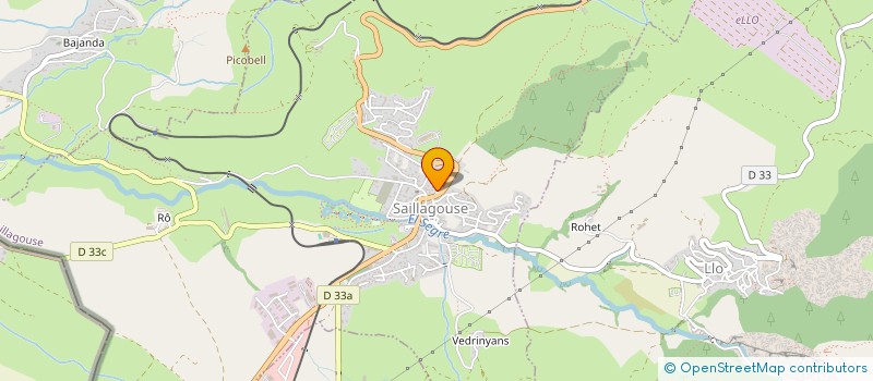 localisation de l'entreprise CATALHUNT  SAILLAGOUSE