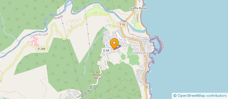 localisation de l'entreprise CATALINA CONCEPT  SARI-SOLENZARA