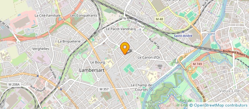 localisation de l'entreprise CATALINO à LAMBERSART