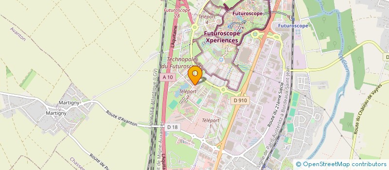 localisation de l'entreprise CATALISE à CHASSENEUIL-DU-POITOU