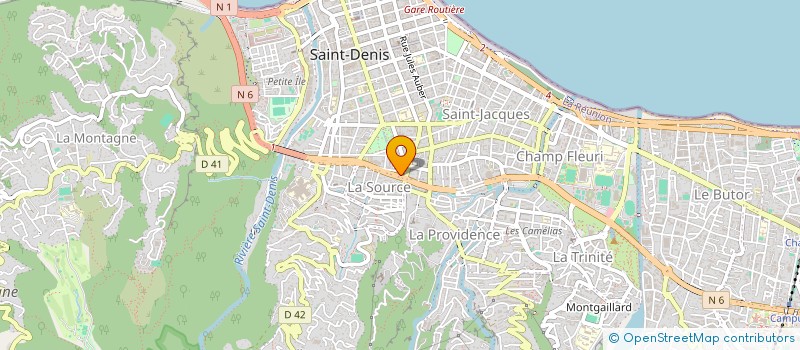 localisation de l'entreprise CATALISE : CREATION ET ACCOMPAGNEMENT DES TERRITOIRES PAR DES ALTERNATIVES TELLE QUE L'INNOVATION SOCIALE ENGAGEE  SAINT-DENIS