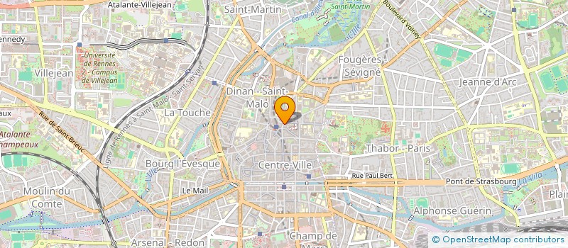 localisation de l'entreprise CATALLEXIA à RENNES